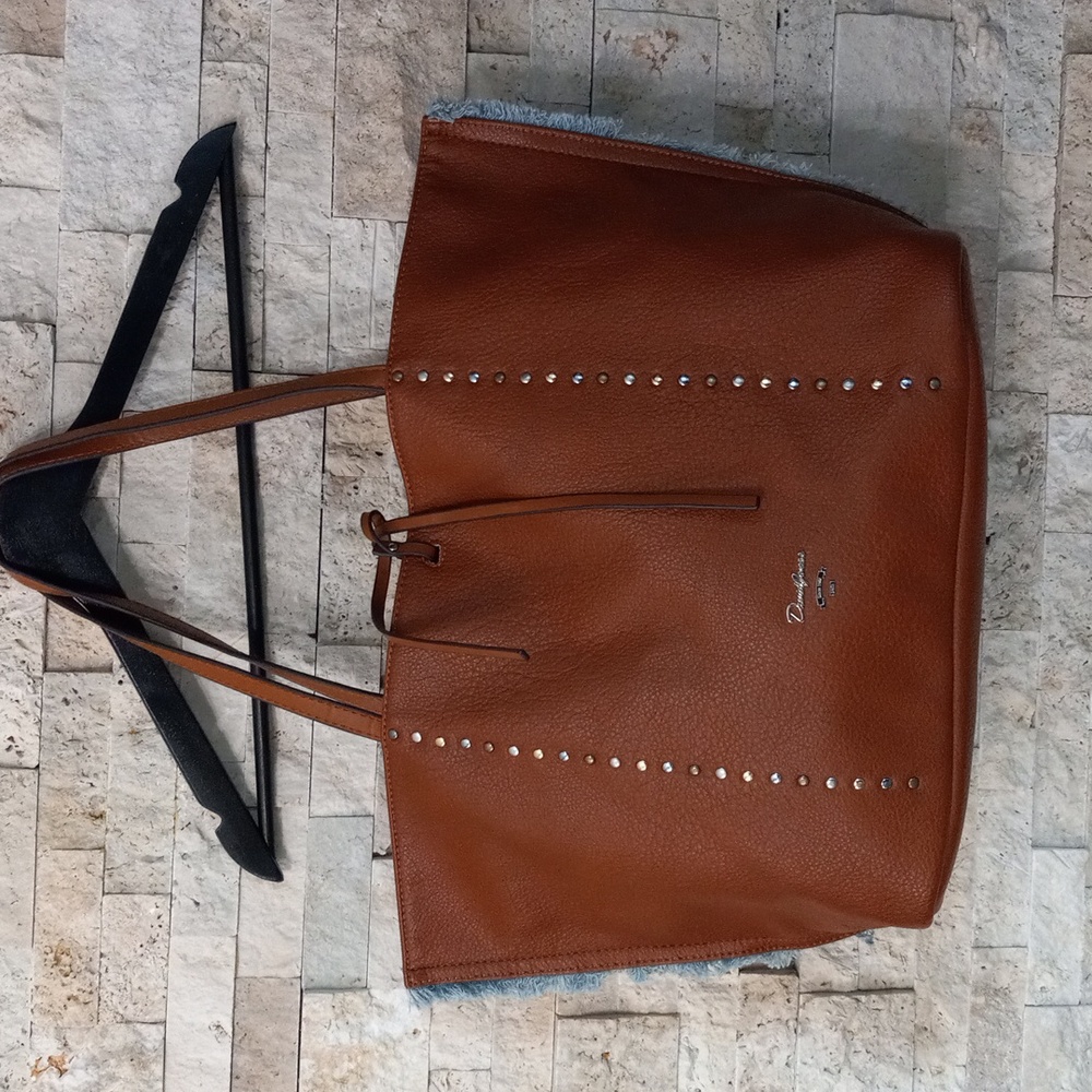 COPY - David Jones Studded Faux Leather Tote Shoulder Bag